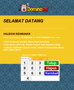 validasi keamanan